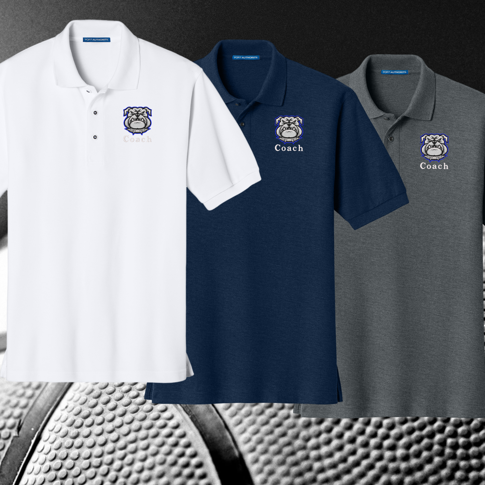 North Mason Coach Silk Touch Polo - Embroidered